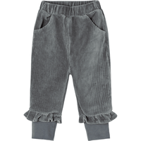 贝贝怡女童裤女宝宝春秋冬保暖休闲长裤纯色天鹅绒裤宝宝洋气休闲潮裤