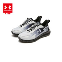 安德玛 儿童舒适跑鞋男女童休闲透气耐磨运动鞋童鞋跑鞋-2 黑色 40