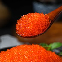 飞鱼籽即食鱼子酱寿司日料同款新鲜商用大颗粒鱼子酱蟹籽