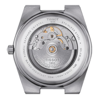 天梭（TISSOT）4周 PRX超级玩家系列钢带80机芯机械腕表龚俊同款 银色