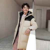 波司登 奥莱 男女同款中长款羽绒服 B40143310