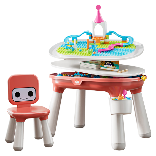 PLUS会员：布鲁可积木 布鲁可 积木桌 豪华版