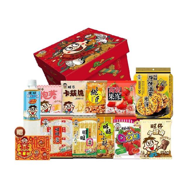今日必买、88VIP：旺旺 零食大礼盒 912g