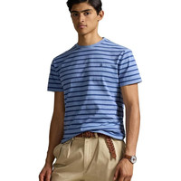 RALPH LAUREN 男士条纹针织T恤 Striped Jersey T-Shirt