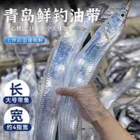 带鱼新鲜冷冻刀鱼特级大深海钓带非舟山东海整条小眼带鱼整箱10斤