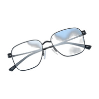 依视路（ESSILOR）商务镜框配钻晶膜洁高清防污非球面镜片易清洁男女款定制光学眼镜 1.74