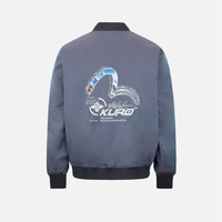 EVISU 男士海鸥印花棒球服飞行员夹克 2EAGNM3JK5966OSNQ