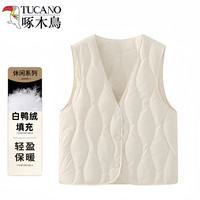 啄木鸟 女士羽绒服 羽绒马甲 2025秋冬新款