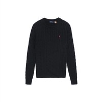 RALPH LAUREN 男士纯色高领半拉链长袖毛衫710876766羊毛