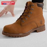 Timberland 官网男鞋2025冬季款户外徒步靴子复古皮靴马丁靴高帮工装靴