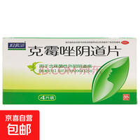 妇炎洁 [妇炎洁]克霉唑阴道片 0.5g*4片 1盒装