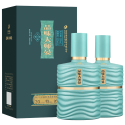 舍得 酒 品味大师晏 52度 浓香型白酒 500ml*2瓶