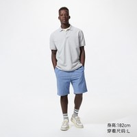 优衣库 男装弹力松紧短裤/五分裤/休闲中裤起居裤/可外穿479725