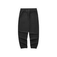 斯凯奇（SKECHERS）男款运动休闲裤常规版碳黑色高品质针织裤L324M071