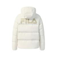 FILA RGB羽绒服|斐乐厚外套女2025冬运动保暖防风男户外 云菇白-WT 180/100A/XL