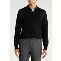 Brooks Brothers 男士 超柔软羊毛长袖Polo衫 多色可选