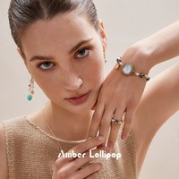 移动端：安铂洛利 女士手表 AF55SB317 金色（巴洛克珍珠）