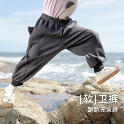 巴厘小猪 儿童裤子 运动裤长裤