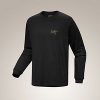 百亿补贴：ARC'TERYX Kragg 印花Logo宽松圆领透气耐磨长袖T恤 男款