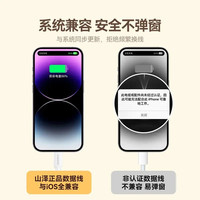 SAMZHE/山泽 60W双typec快充 苹果充电线