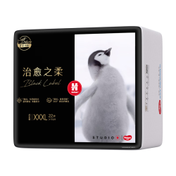 好奇 治愈之柔小企鹅拉拉裤XXXL22片(≥17kg)尿不湿