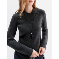  FANSILANEN/范思蓝恩 假两件 女士针织衫  S