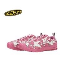 KEEN 8ON8联名系列JASPER男女款马年舒适户外休闲鞋 37.5 羊绒玫瑰粉/星光白-1032125（女）