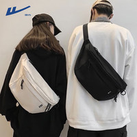 回力斜挎包简约大容量便携胸包运动高颜值挎包时尚百搭休闲骑行包
