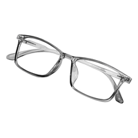 镜邦 眼镜近视男超轻男女同款大脸不夹钛架男配防蓝光眼镜带散光度数Z 1.56极速变色