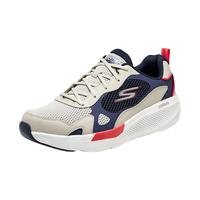 SKECHERS斯凯奇 轻便透气缓震 黑色/炭灰色-698 41码 休闲运动鞋