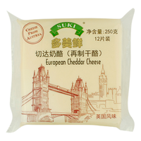 SUKI 多美鲜 切达奶酪片 250g