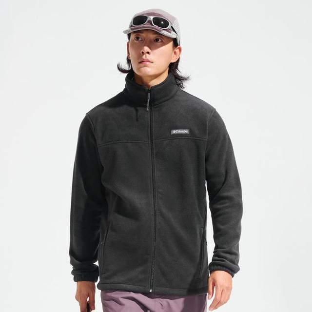 Columbia 秋冬户外男式保暖舒适抓绒衣