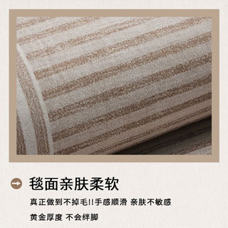 KAYE地毯客厅北欧简约现代满铺加厚防滑垫子可家用卧室茶几沙发毯 SJR-浮色巴黎 120x160 cm