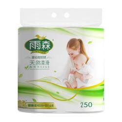 雨森 加粗六层中长妇婴双卷卫生纸