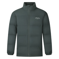 361°棉服男秋冬季立领运动休闲加厚短外套夹克棉袄652549205-5 雾岩灰 XL