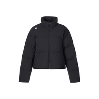 迪桑特(DESCENTE)训练运动列女士短款面包羽绒服冬季新款