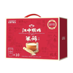 江中 养胃猴头菇原味米糊35g*10杯  （含炼乳）新年送礼