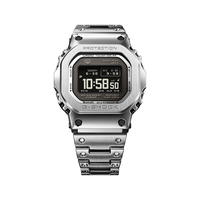 卡西欧（CASIO）G-SHOCK GMW-BZ5000系列 MIP显示屏 六局电波太阳能 时尚男表 GMW-BZ5000D-1PRN【深邃银】