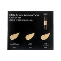 赫妍(HERA)黑金持久遮瑕粉底液试色3ml()持妆高遮瑕奶油肌