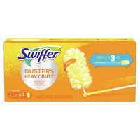 SWIFFER 可伸缩除尘掸子套装 0.9m加长手柄 纤维掸头 家居清洁天花板风扇