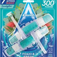 Astonish 泡沫和清新马桶,新鲜桉树,2 件装