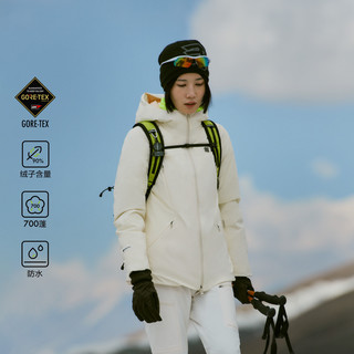 KOLON SPORT可隆冲锋衣2级防水防风透湿运动GTX ROCKDOWN羽绒服 深棕色DN-男 XS