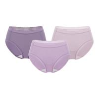 全棉时代 女士全棉蕾丝花边内裤
