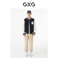 GXG男装 深藏青棒球夹克 春季城市户外系列