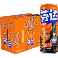 可口可乐 芬达碳酸饮料经典烟花装汽水整箱330ml*20罐
