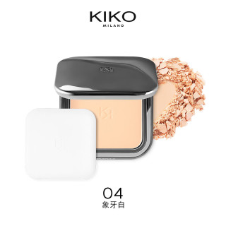 KIKO KOSTADINOV KIKO自然哑光雾面粉饼04象牙白 遮瑕定妆补妆不脱