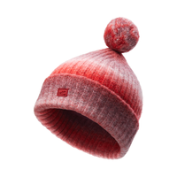 蕉内 红色计划501++保暖针织帽子女冬季高级感圣诞新年本命毛线帽
