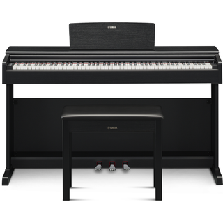 YAMAHA 雅马哈 YDP系列 YDP-145B 电钢琴 88键重锤键盘 黑色 官方标配