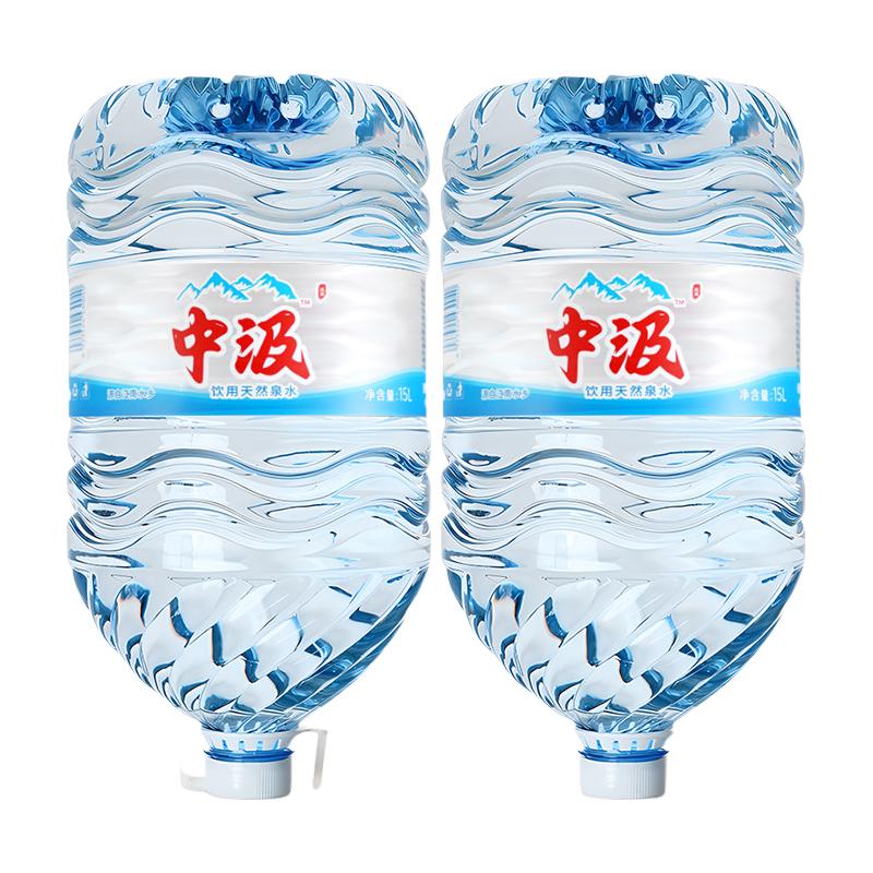 中汲 天然饮用泉水 19L*2桶