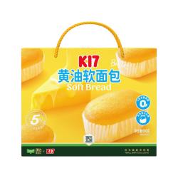 达利园 猫超臻选K17黄油软面包达利园休闲零食早餐即食代餐下午茶点心